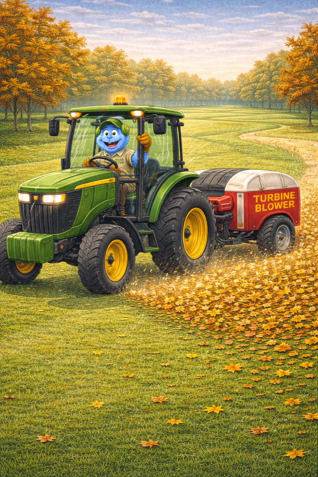 Fairway Leaf Cleanup