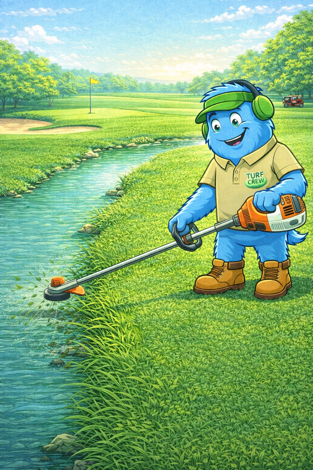 Creekside Edge Trimming